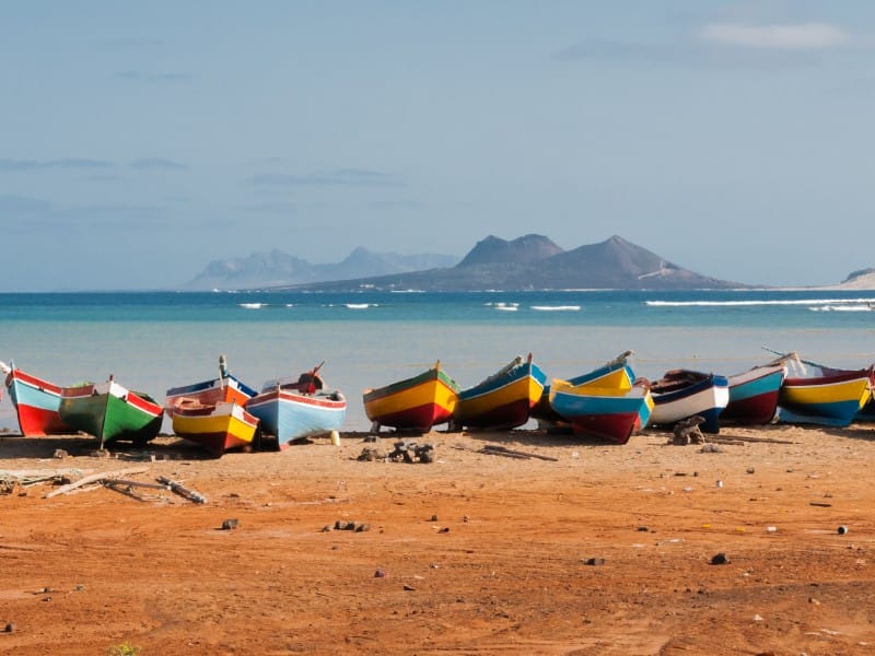 Fischerboote Mindelo