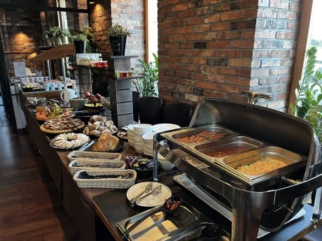 Krakau Hotel Pod Wawelem, Frühstück