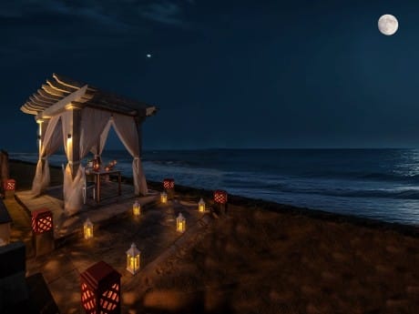 MGM Beach Resort Candle Night Dinner