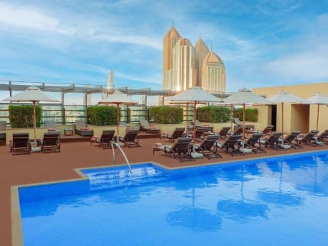 Rooftop Pool, Southern Sun Abu Dhabi